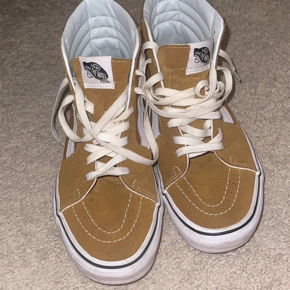 Brown/Burnt Orange Vans